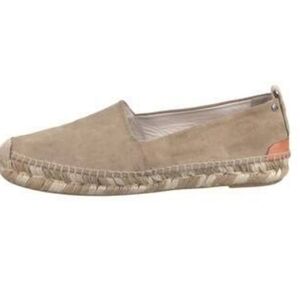Rag&Bone Womens Comfort Suede Espadrille Platform shoes Loafer sz 37.5 US7.5